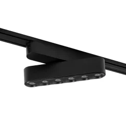 Skinnesystem 48V Lumaro, 3 LED-lister, svart, CCT
