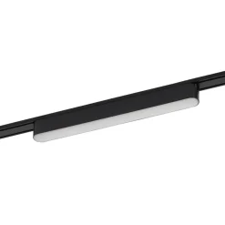 Skinnesystem 48V Lumaro, lyslist, 10 lyskilder, svart