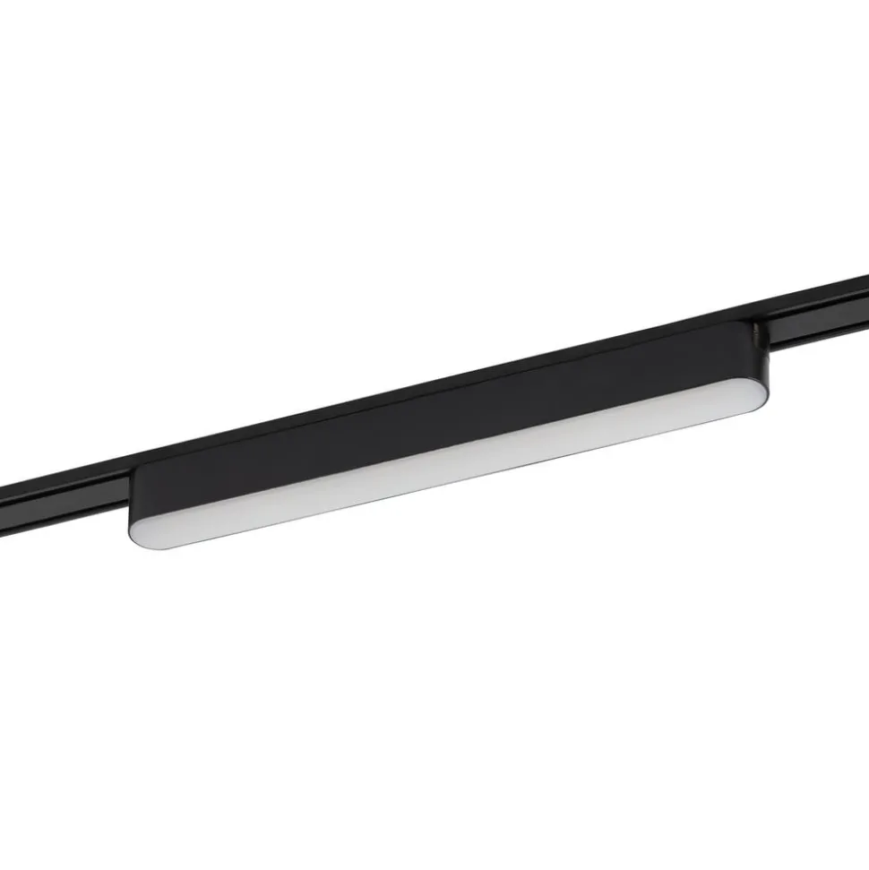 Skinnesystem 48V Lumaro, lyslist, 10 lyskilder, svart