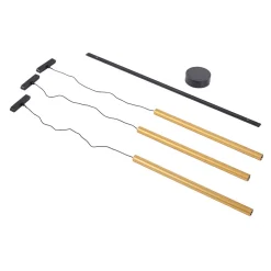 Skinnesystem 48V Lumaro, pendel, rørpære, 3 lyskilder, gull, CCT