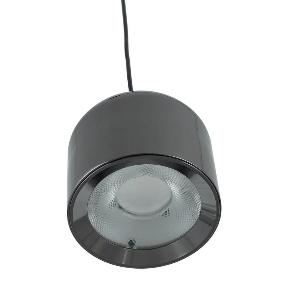 Skinnesystem 48V Lumaro, pendel, sylinder, 3 lyskilder, svart