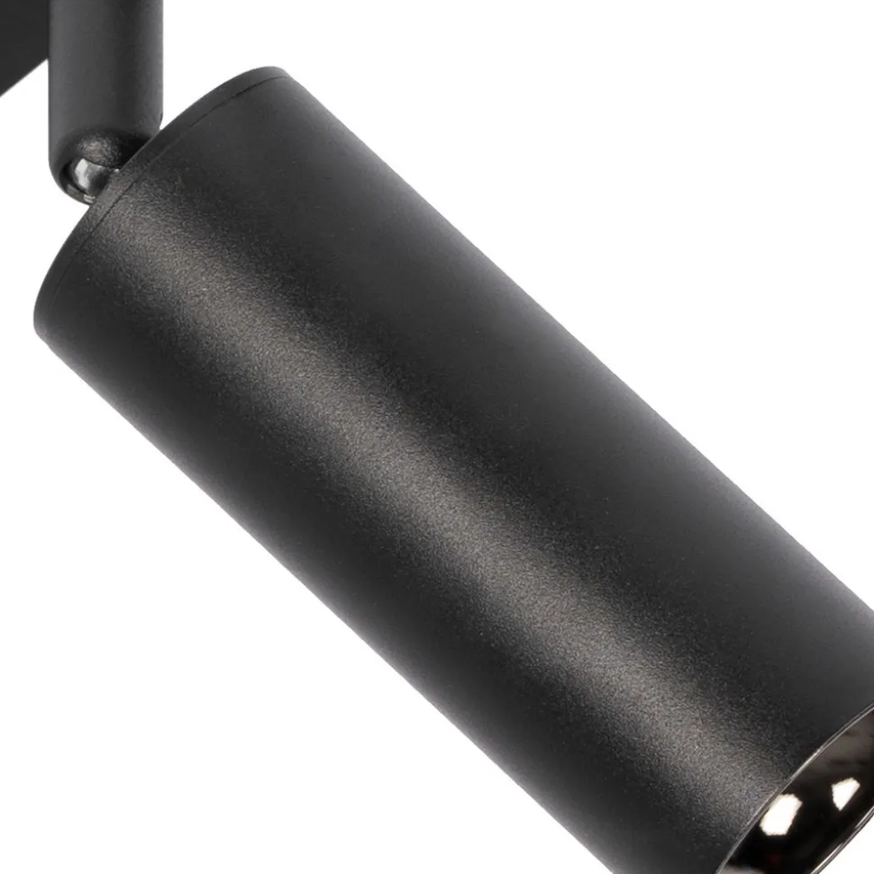 Skinnesystem 48V Lumaro Spot 5 lyskilder svart Ø 4cm dimbar