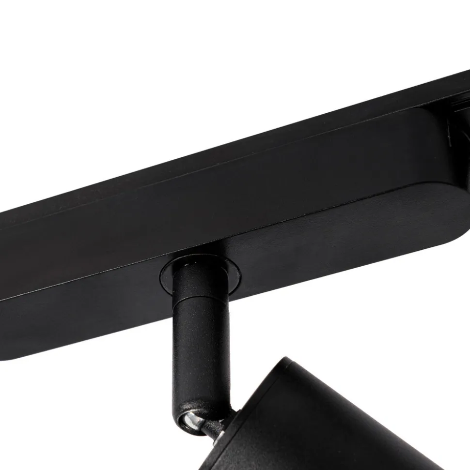 Skinnesystem 48V Lumaro Spot 5 lyskilder svart Ø 4cm dimbar