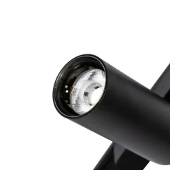 Skinnesystem 48V Lumaro Spot 5 lyskilder svart Ø 4cm dimbar