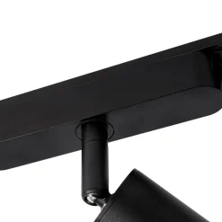 Skinnesystem 48V Lumaro, spot, 10 lyskilder, svart, Ø 4cm