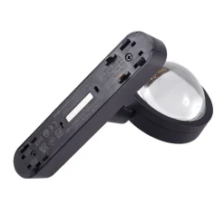 Skinnesystem 48V Lumaro, spot, 5 lyskilder, svart, Ø 7,3 cm