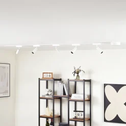 Skinnesystem 48V Lumaro, spot, 5 lyskilder, hvit, Ø 4cm, CCT