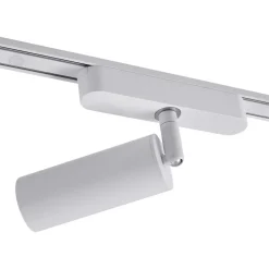 Skinnesystem 48V Lumaro, spot, 5 lyskilder, hvit, Ø 4cm, CCT