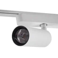 Skinnesystem 48V Lumaro, spot, 5 lyskilder, hvit, Ø 4cm, CCT