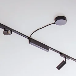 Skinnesystem 48V Lumaro Spots 16-flg. svart Ø4cm dimbar