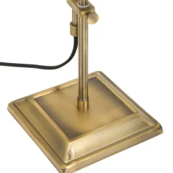 Skrivebordslampe Ancilla justerbar bronse/gul