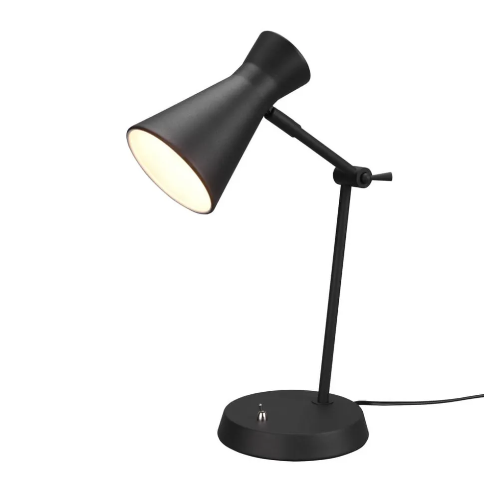 Skrivebordslampe Enzo, 1 lyskilde, svart
