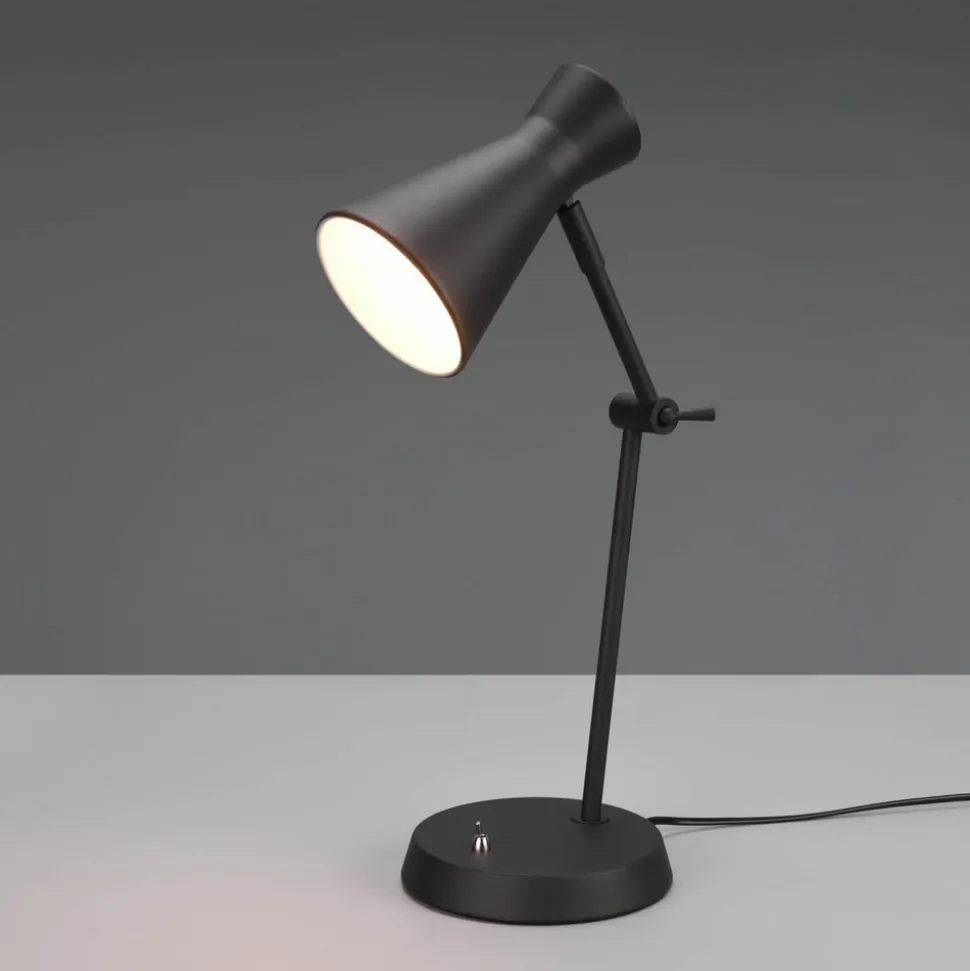 Skrivebordslampe Enzo, 1 lyskilde, svart