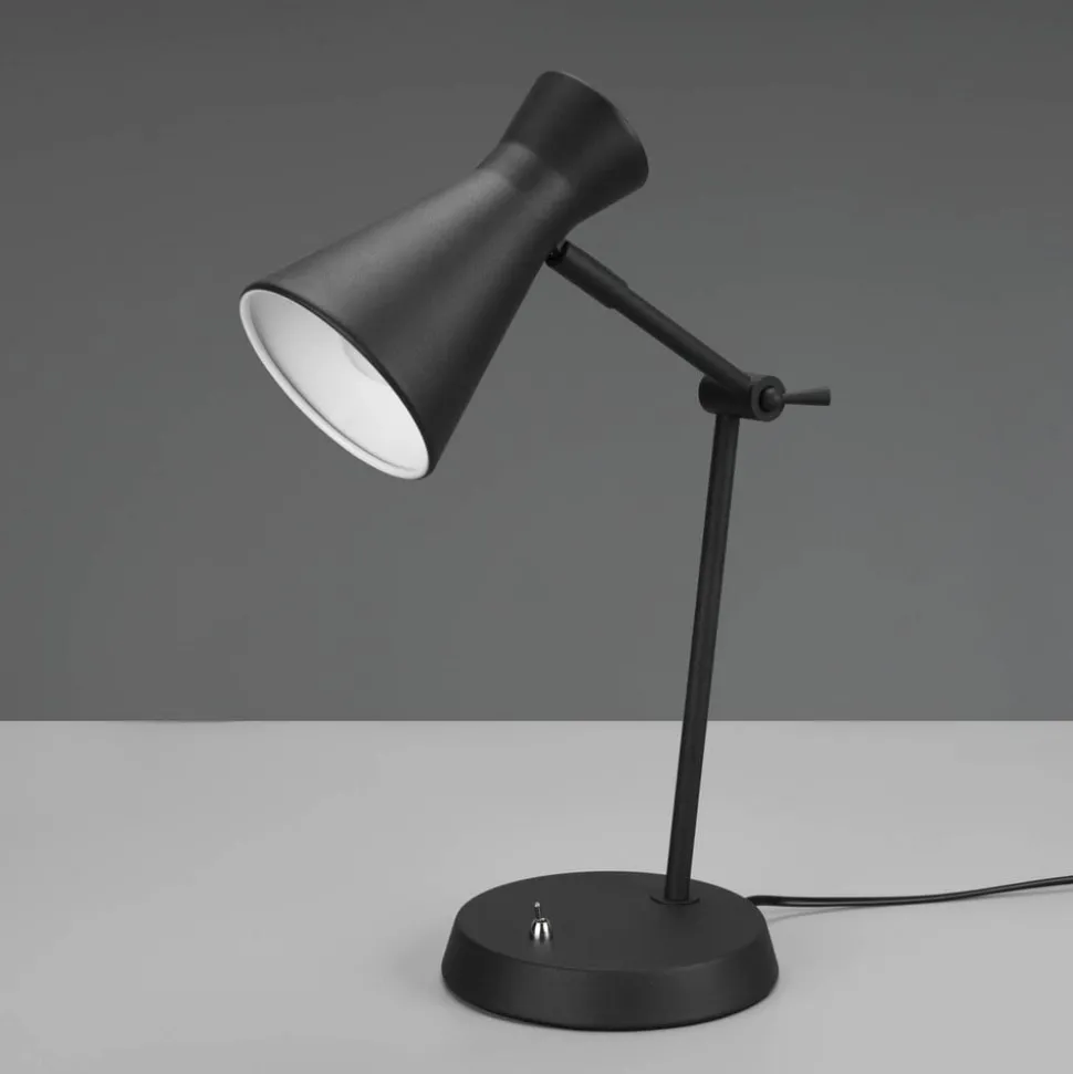 Skrivebordslampe Enzo, 1 lyskilde, svart