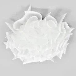 Slamp Veli – design-taklampe, Ø 53 cm, opal