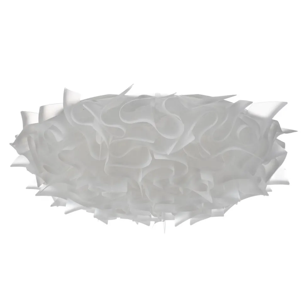 Slamp Veli – design-taklampe, Ø 78 cm, opal