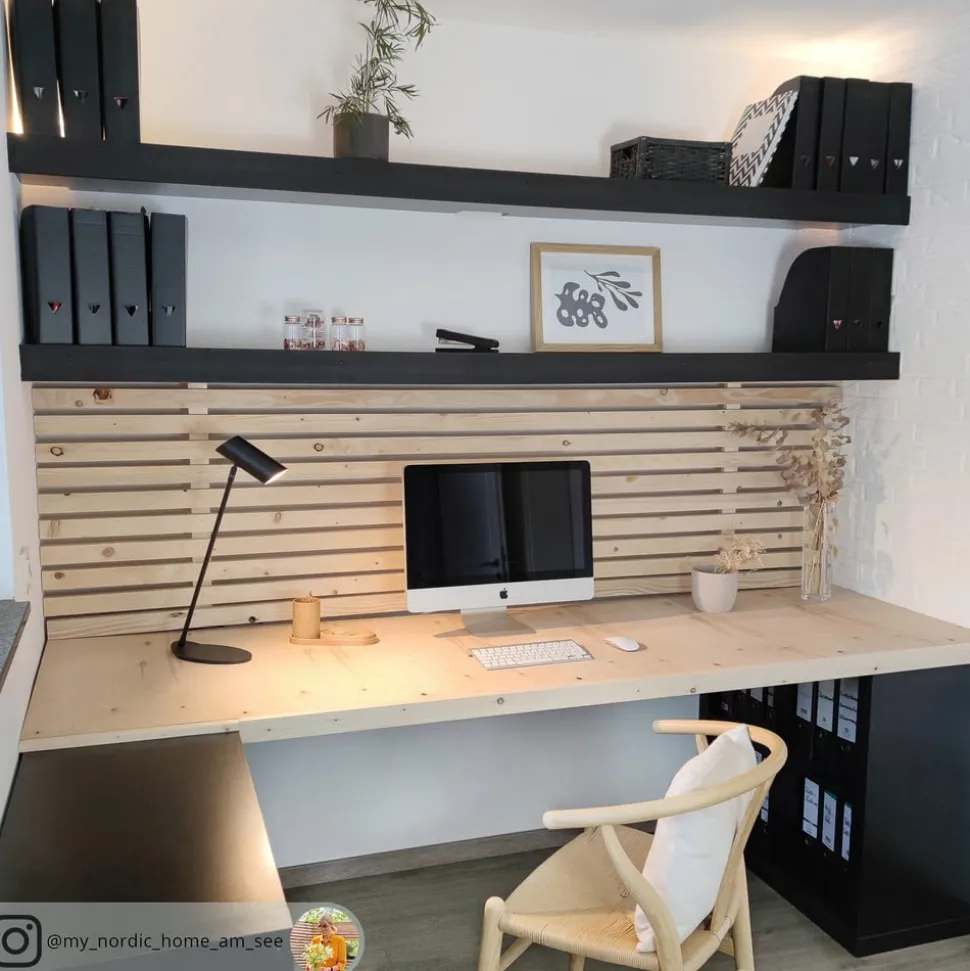 Sofistikert skrivebordslampe Hester, svart