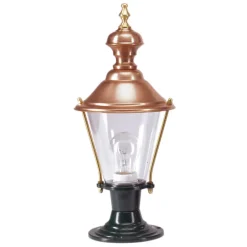 Sokkellampe C208, svart