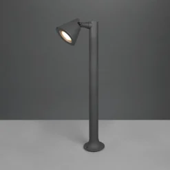 Sokkellampe Kaveri av aluminium, antrasitt