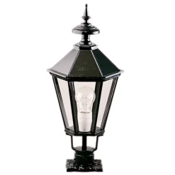 Sokkellampe K7c, svart