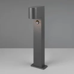 Sokkellampe Roya, bevegelsessensor, antrasitt