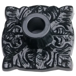 Sokkelplate 1401, svart