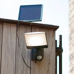 Solar spotlight Sunshine solcellepanel sensor 18cm 11W