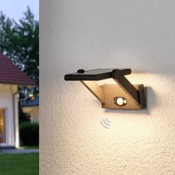 Solcelledrevet vegghengt LED-utelampe Valerian