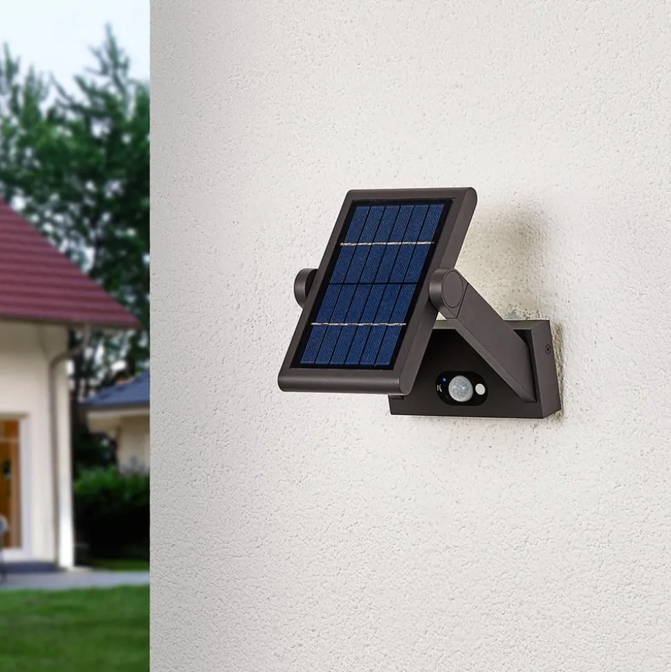 Solcelledrevet vegghengt LED-utelampe Valerian