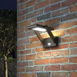 Solcelledrevet vegghengt LED-utelampe Valerian