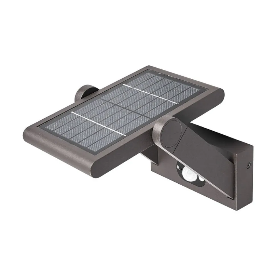 Solcelledrevet vegghengt LED-utelampe Valerian