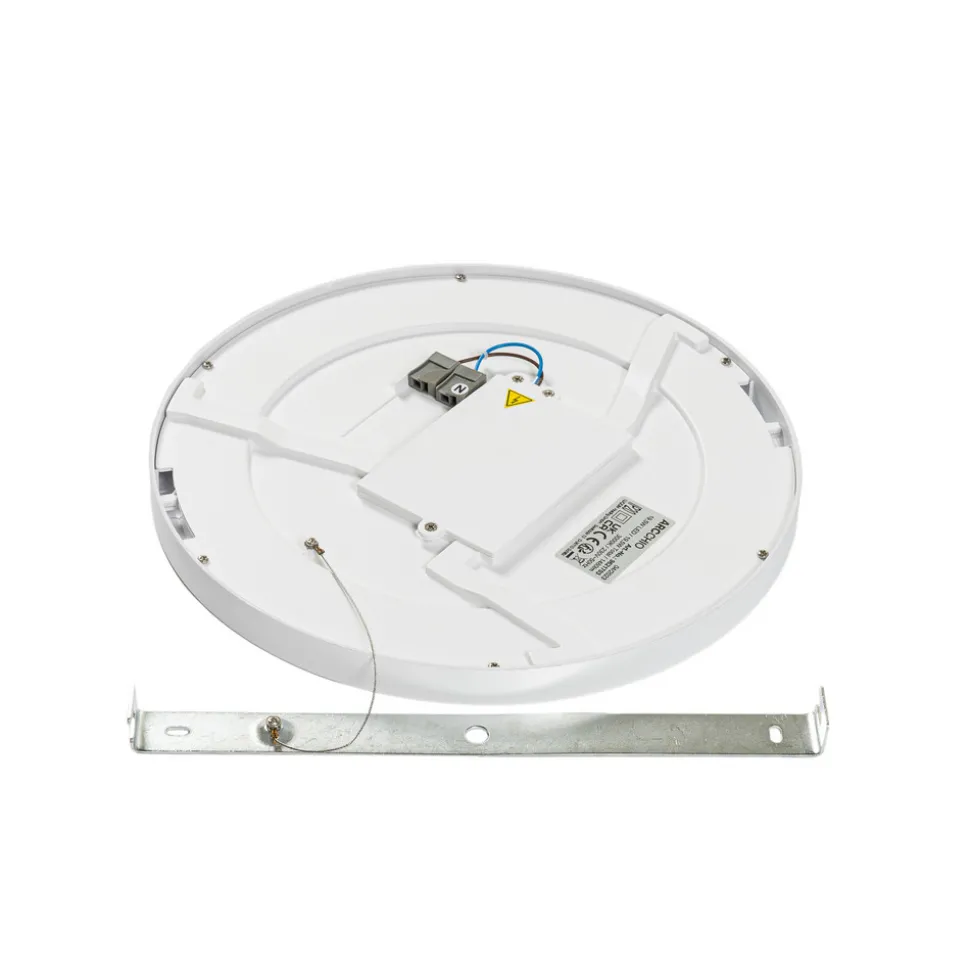 Solvie LED-taklampe, hvit, rund, Ø 30 cm