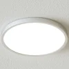Solvie LED-taklampe, sølv, rund, Ø 30 cm