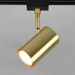 spot med 2 kretser Marley DUOline, GU10, matt messing