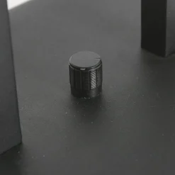 Stang 3703ZW bordlampe, svart/naturlig flettverk