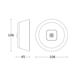 STEINEL IR Micro Office sensor påmontering hvit