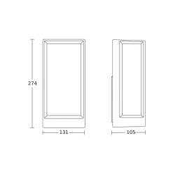 STEINEL L 42 C utendørs LED-vegglampe antrasitt