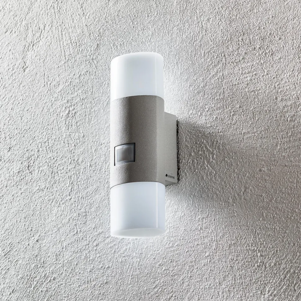 STEINEL L 910 SC utendørs vegglampe, sensor, sølv