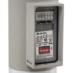 STEINEL L 910 SC utendørs vegglampe, sensor, sølv