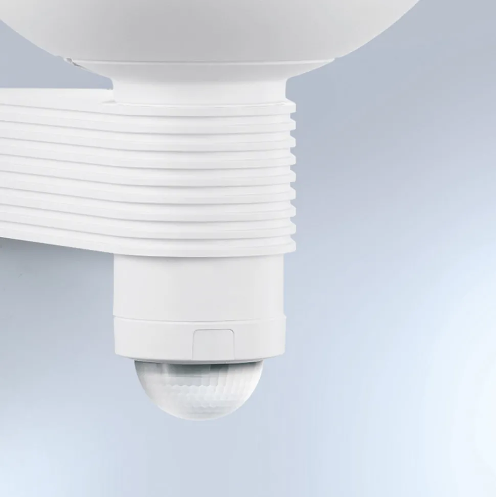 STEINEL utendørs vegglampe L 400 S, hvit