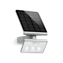STEINEL XSolar L-S solcelle ute LED-vegglampe sølv