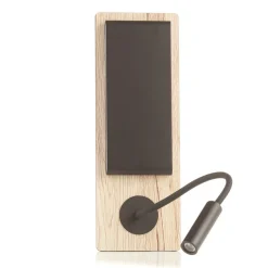 Stemningsfull vegglampe, indirekte lys med leselampe