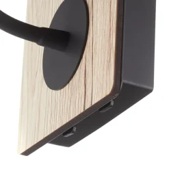 Stemningsfull vegglampe, indirekte lys med leselampe