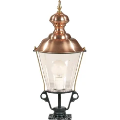 Stibelysning K43, høyde 68 cm svart