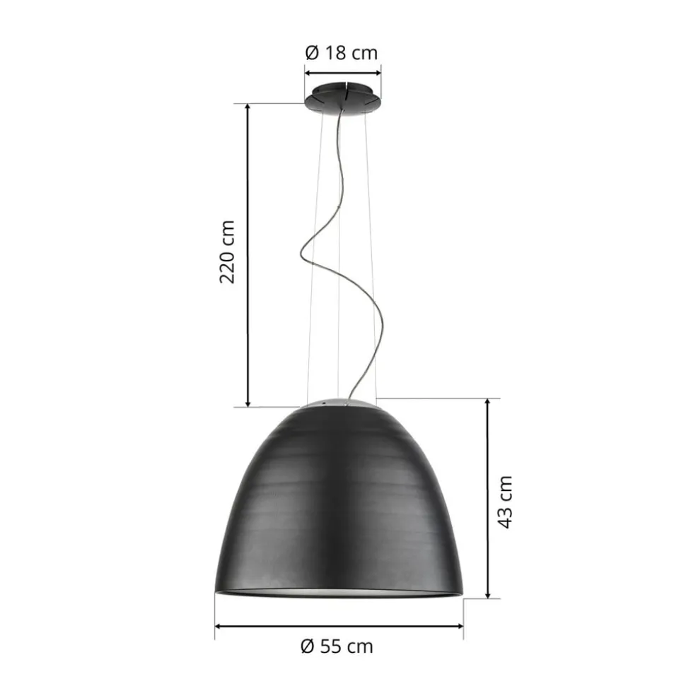 Stilfull designerpendellampe Nur