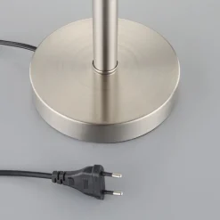 Stilig bordlampe Jolie med glasskjerm