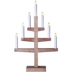 Stilig lysestake Trapp i tre