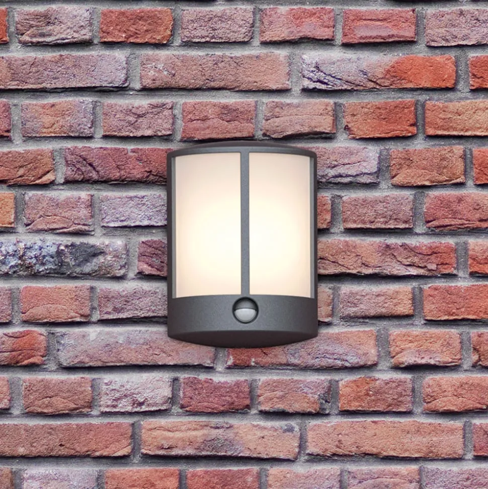 Stock - LED-utevegglys med sensor