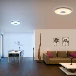 Stor LED-taklampe Tokyo med fjernkontroll