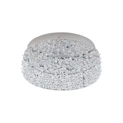 Strålende LED-taklampe Felias, rund form